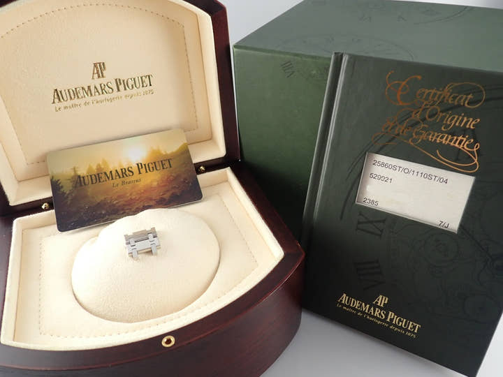 オーデマピゲ ロイヤルオーク Ref.25860ST.OO.1110ST.04 ブルー文字盤 中古 royal-oak-169