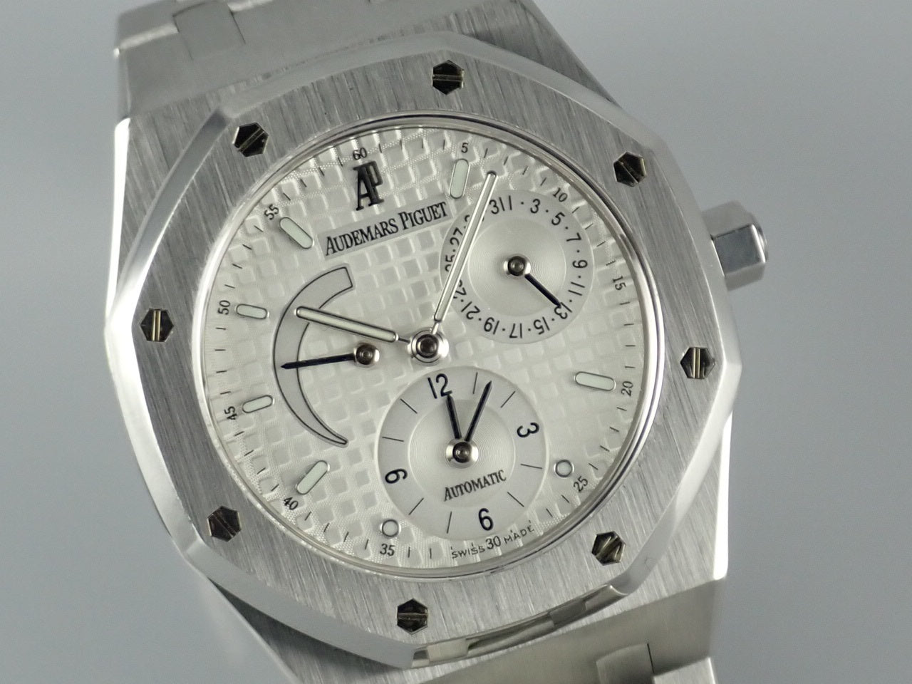 Audemars Piguet Royal Oak Dual Time Silver Dial