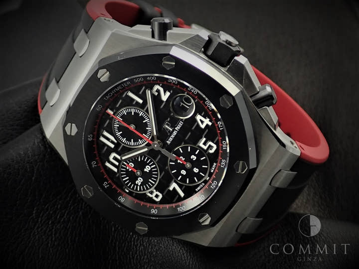 オーデマピゲ ロイヤルオーク オフショア クロノグラフ Ref.26470SO.OO.A002CA.01 ステンレススチール ブラック文字盤