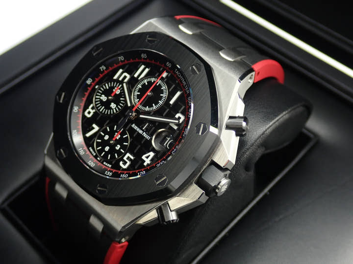 オーデマピゲ ロイヤルオーク オフショア クロノグラフ Ref.26470SO.OO.A002CA.01 ステンレススチール ブラック文字盤