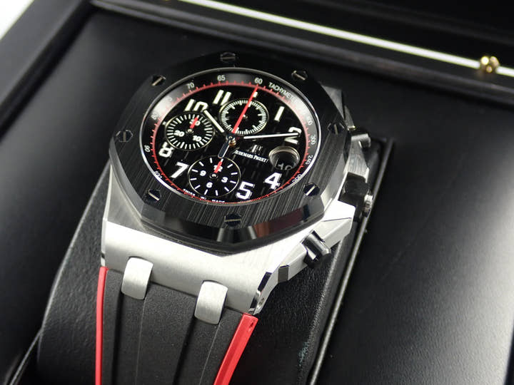 オーデマピゲ ロイヤルオーク オフショア クロノグラフ Ref.26470SO.OO.A002CA.01 ステンレススチール ブラック文字盤