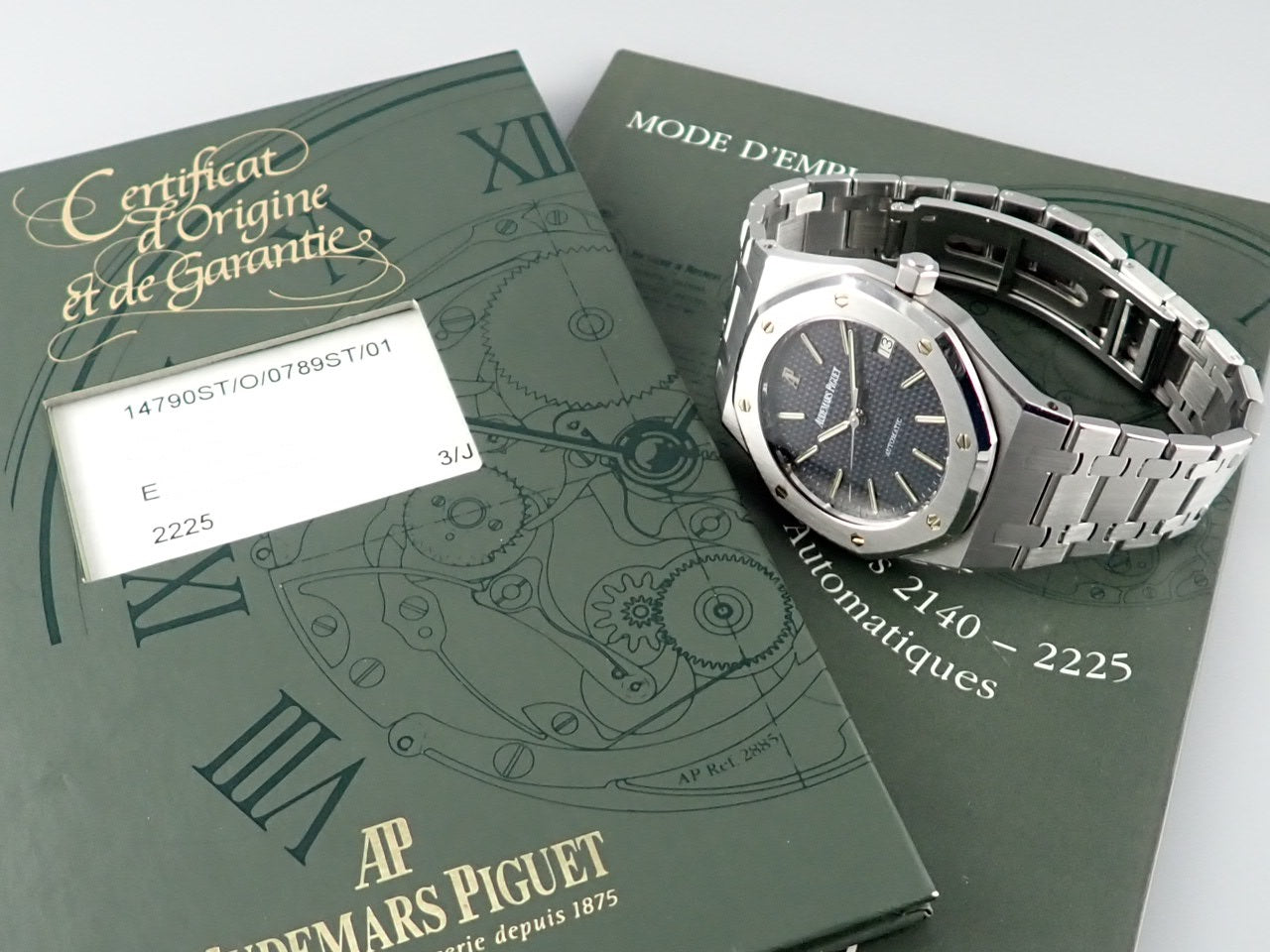 Audemars Piguet Royal Oak Medium Size Long Bar Index Ref.14790ST/O/0789ST/01