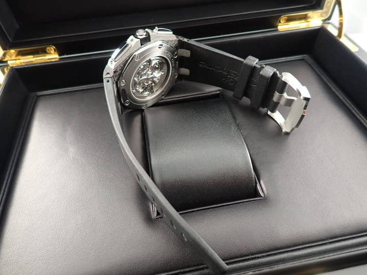Audemars Piguet Royal Oak Offshore Tourbillon Chronograph Ref. 26550AU.OO.A002CA.01 Carbon Black Dial