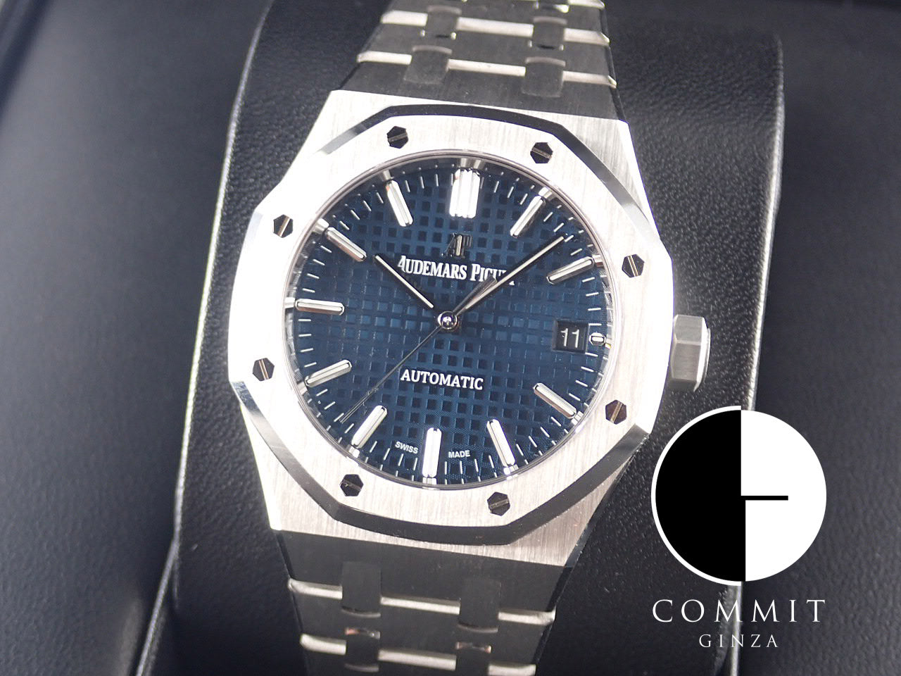 Audemars Piguet Royal Oak Blue Dial SS &lt;Warranty, Box, etc.&gt;