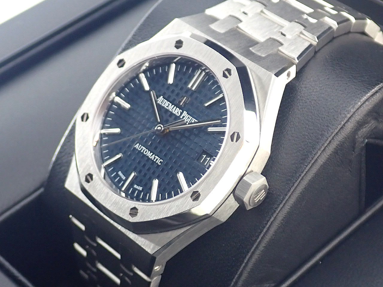 Audemars Piguet Royal Oak Blue Dial SS &lt;Warranty, Box, etc.&gt;