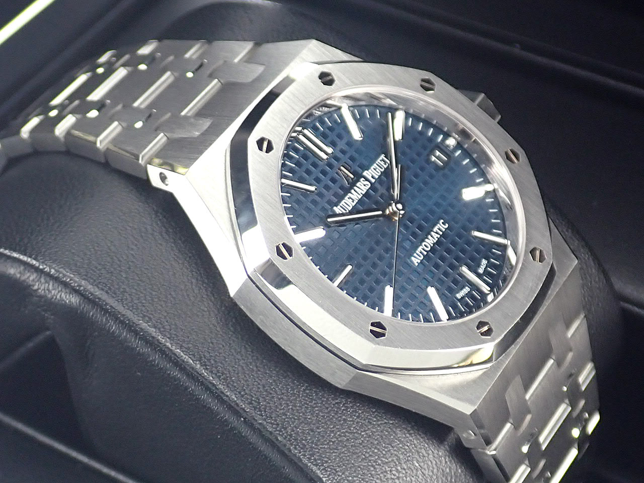 Audemars Piguet Royal Oak Blue Dial SS &lt;Warranty, Box, etc.&gt;