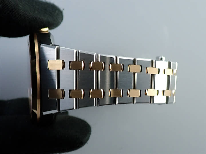 オーデマピゲ ロイヤルオーク Ref.15450SR.OO.1256SR.01 ステンレススチール/ピンクゴールド シルバー文字盤
