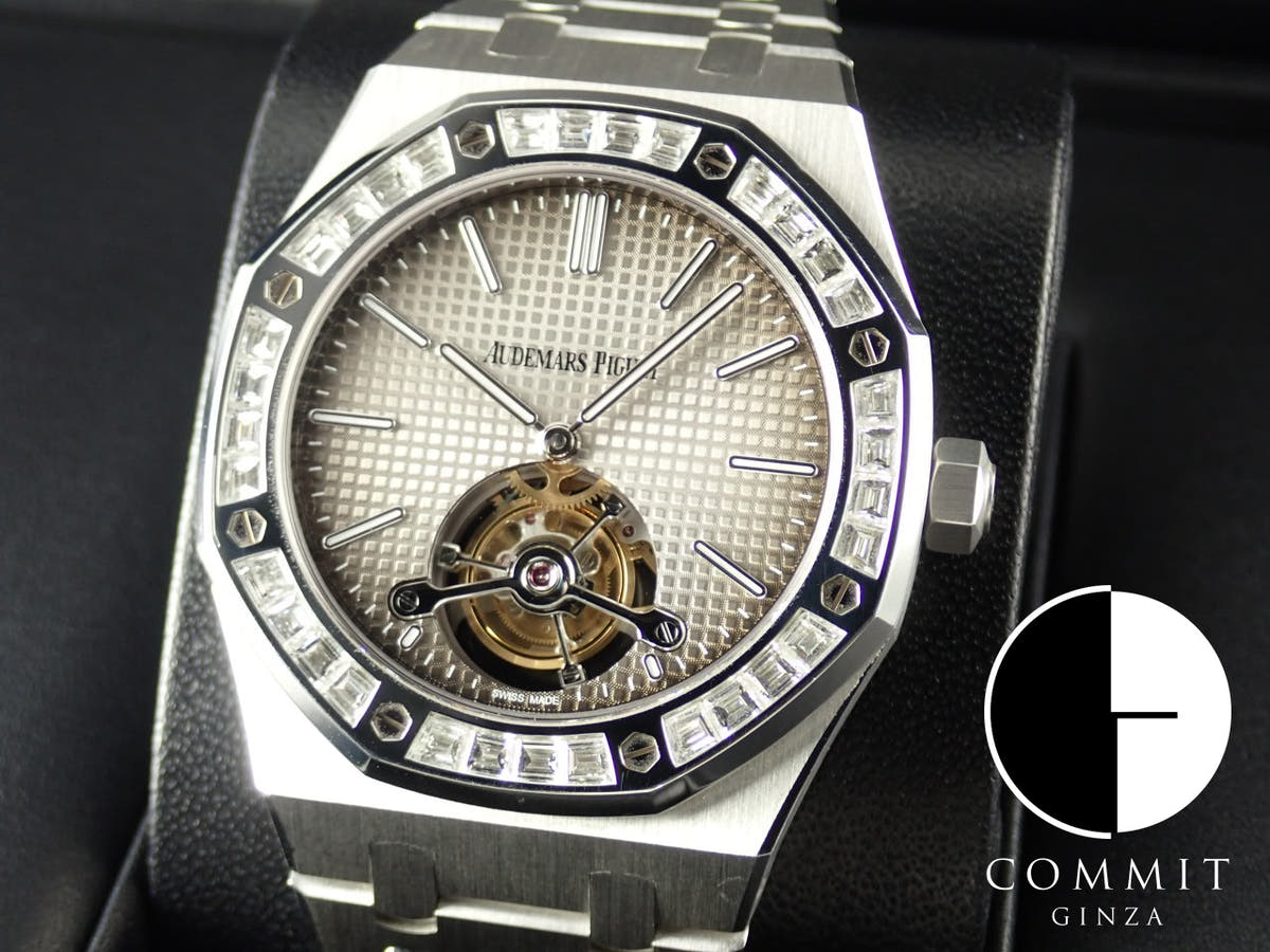 Audemars Piguet Royal Oak Ref.26516PT.ZZ.1220PT.01 Smoke Gray Dial Excellent Condition royal-oak-248
