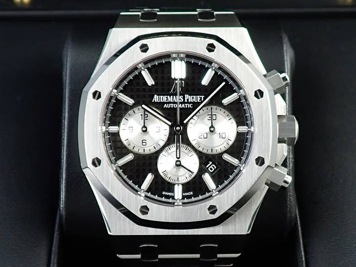 オーデマピゲ ロイヤルオーク クロノグラフ Ref.26331ST.OO.1220ST.02 ステンレススチール ブラック文字盤