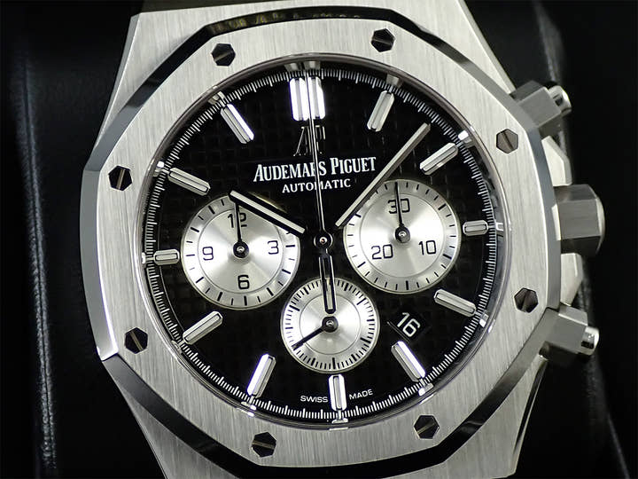 オーデマピゲ ロイヤルオーク クロノグラフ Ref.26331ST.OO.1220ST.02 ステンレススチール ブラック文字盤