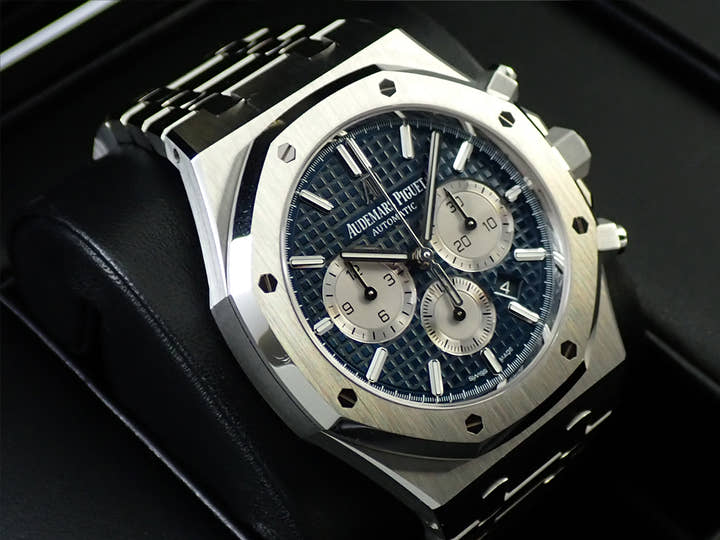 オーデマピゲ ロイヤルオーク クロノグラフ Ref.26331ST.OO.1220ST.01 ステンレススチール ブルー文字盤