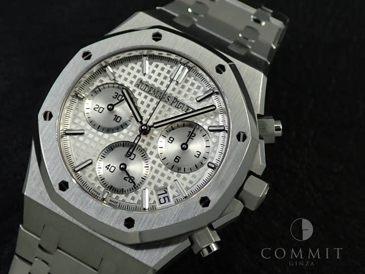 オーデマピゲ ロイヤルオーク クロノグラフ 50周年記念 Ref.26240ST.OO.1320ST.03 ステンレススチール シルバー文字盤
