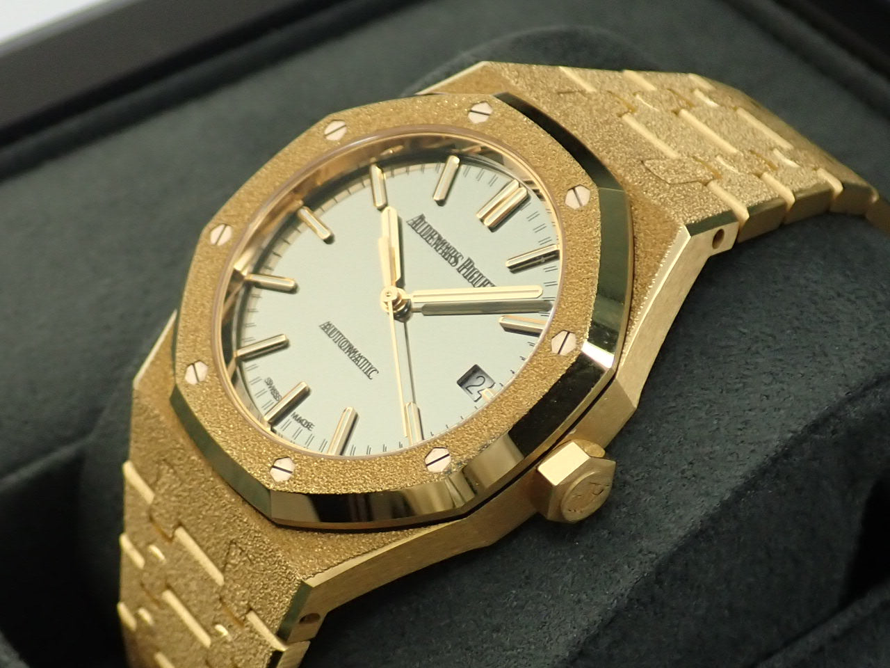 Audemars Piguet Royal Oak Frosted Gold Automatic [Good Condition] &lt;Warranty, Box, etc.&gt;