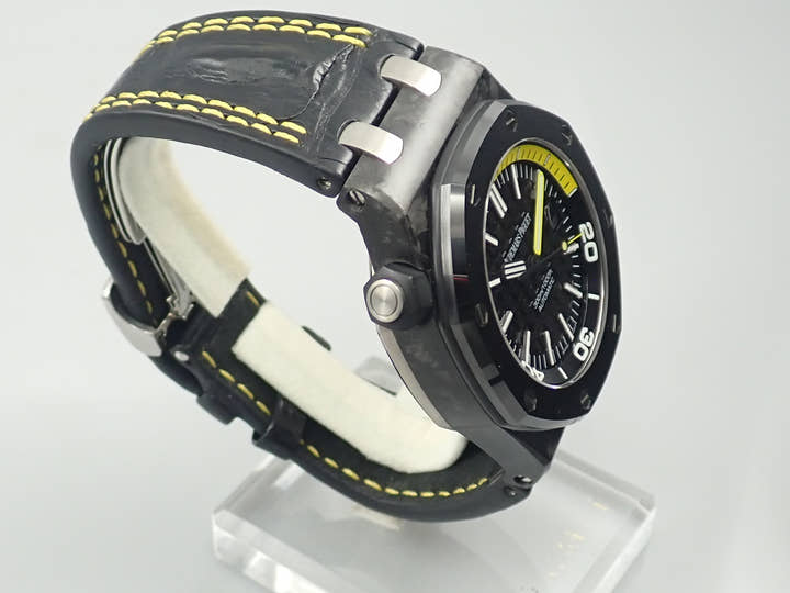 Audemars Piguet Royal Oak Offshore Diver Ref. 15706AU.OO.A002CA.01 Carbon Black Dial