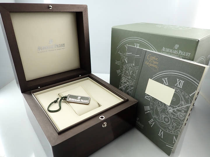 オーデマピゲ ロイヤルオーク デイデイト ムーンフェイズ Ref.25594ST.OO.0789ST.03 ステンレススチール ブルー文字盤