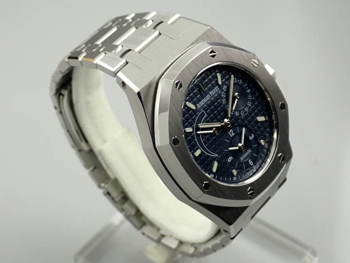 オーデマピゲ ロイヤルオーク デュアルタイム Ref.25730ST.OO.0789ST.07 ステンレススチール ブルー文字盤