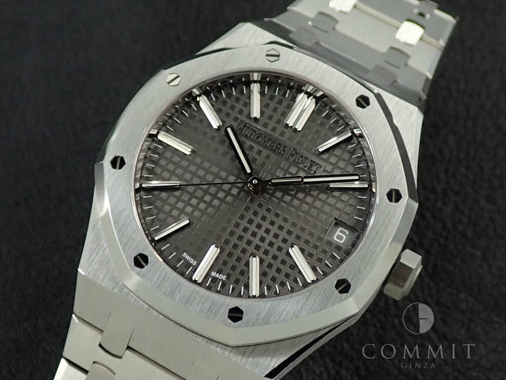 オーデマピゲ ロイヤルオーク Ref.15510ST.OO.1320ST.10 ステンレススチール グレー文字盤