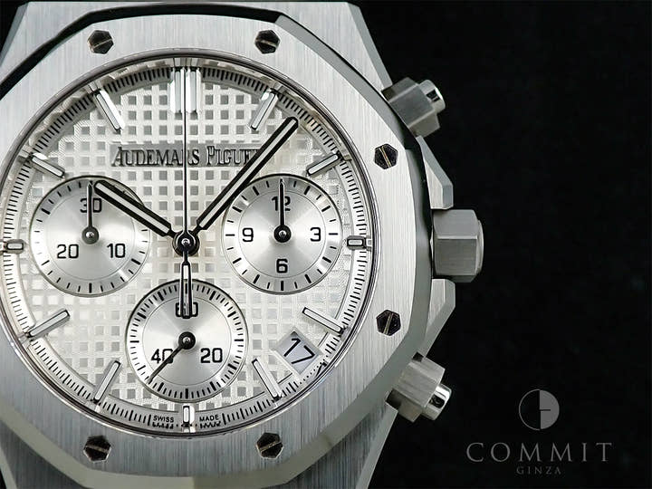 オーデマピゲ ロイヤルオーク クロノグラフ 50周年記念 Ref.26240ST.OO.1320ST.03 ステンレススチール シルバー文字盤