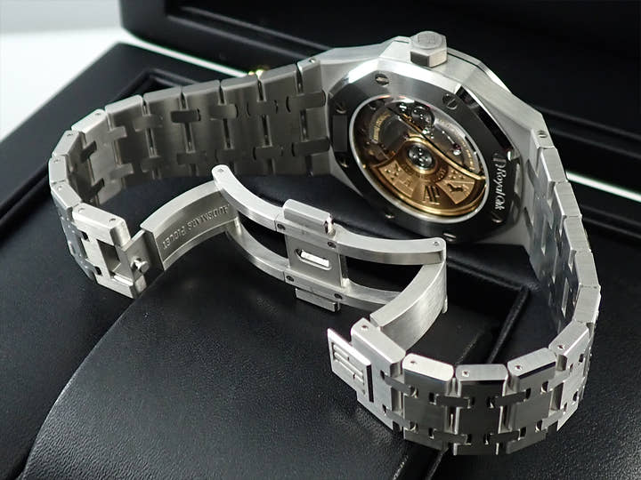 オーデマピゲ ロイヤルオーク Ref.15450ST.OO.1256ST.03 ステンレススチール ブルー文字盤