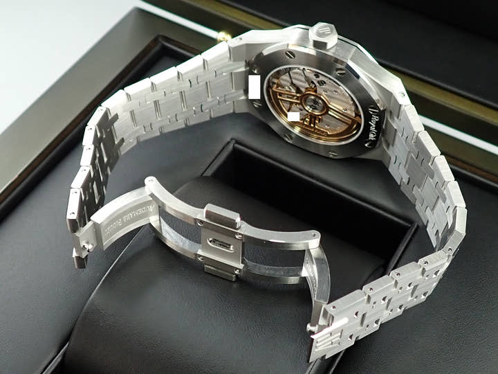 オーデマピゲ ロイヤルオーク Ref.15550ST.OO.1356ST.07 ステンレススチール グレー文字盤