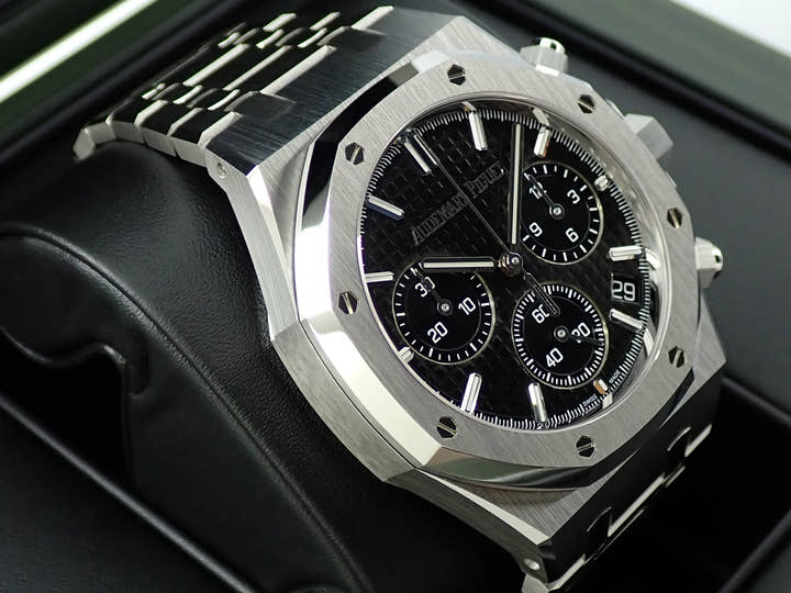 オーデマピゲ ロイヤルオーク クロノグラフ Ref.26240ST.OO.1320ST.06 ステンレススチール ブラック文字盤
