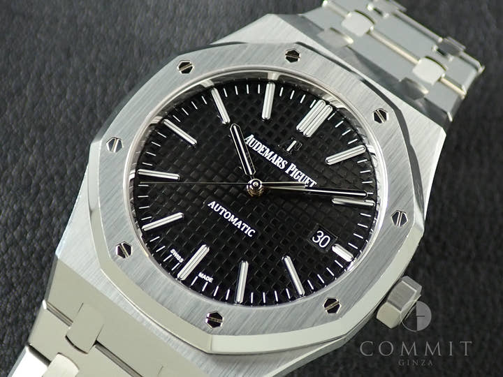 オーデマピゲ ロイヤルオーク Ref.15400ST.OO.1220ST.01 ステンレススチール ブラック文字盤