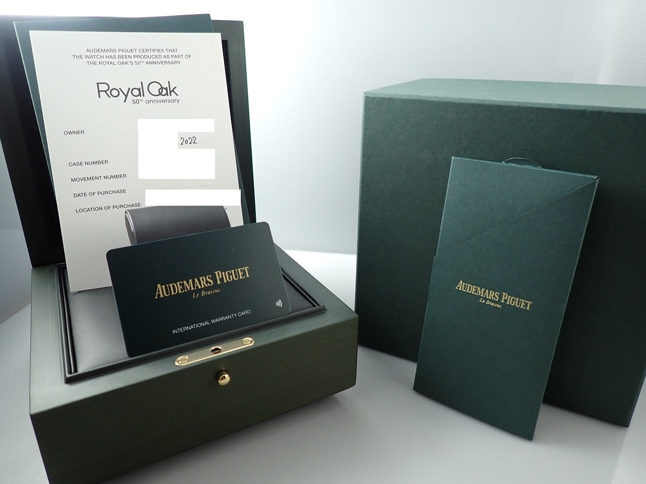 Audemars Piguet Royal Oak Automatic 50th Anniversary &lt;Warranty, Box, etc.&gt;