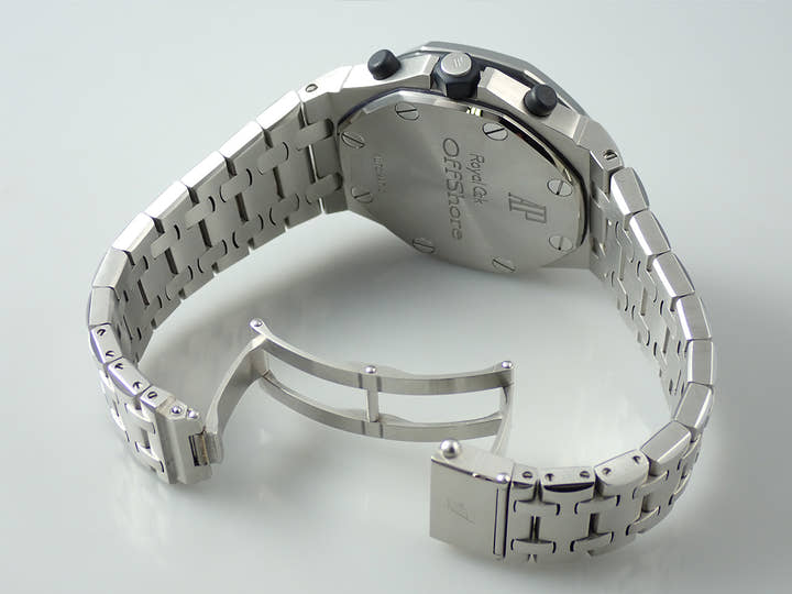 オーデマピゲ ロイヤルオーク オフショア クロノグラフ Ref.25721ST.OO.1000ST.01 ステンレススチール ブルー文字盤
