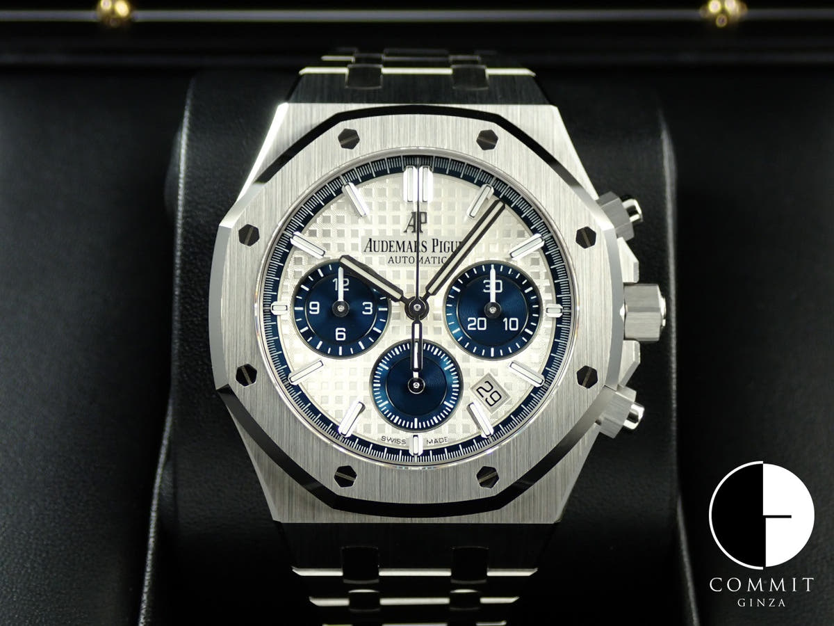 オーデマピゲ ロイヤルオーク クロノグラフ Ref.26315ST.OO.1256ST.01 シルバー文字盤 未使用 PZP427S5
