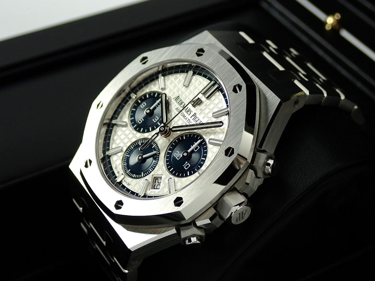 オーデマピゲ ロイヤルオーク クロノグラフ Ref.26315ST.OO.1256ST.01 シルバー文字盤 未使用 PZP427S5