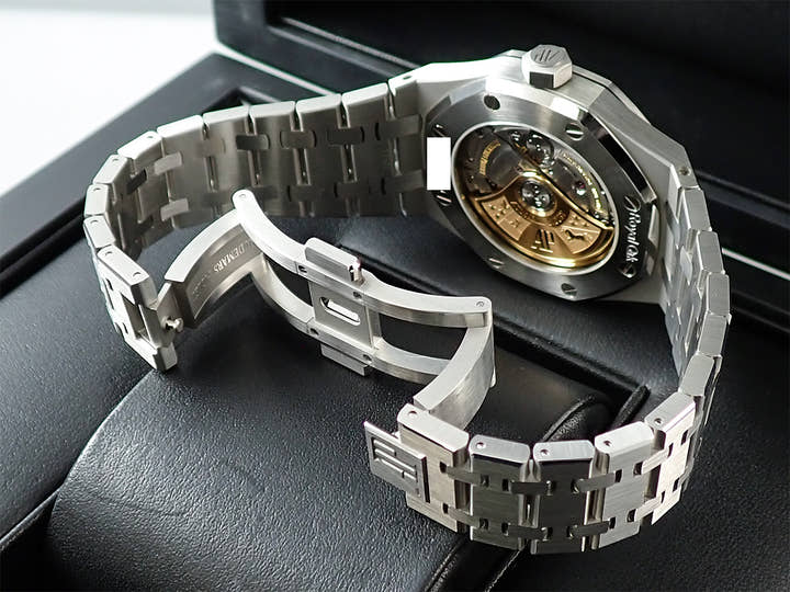 オーデマピゲ ロイヤルオーク Ref.15450ST.OO.1256ST.03 ステンレススチール ブルー文字盤