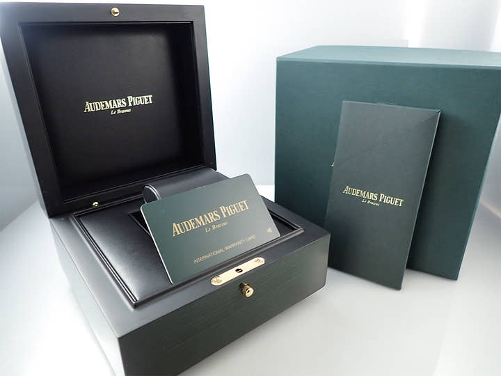 オーデマピゲ ロイヤルオーク Ref.15450ST.OO.1256ST.03 ステンレススチール ブルー文字盤