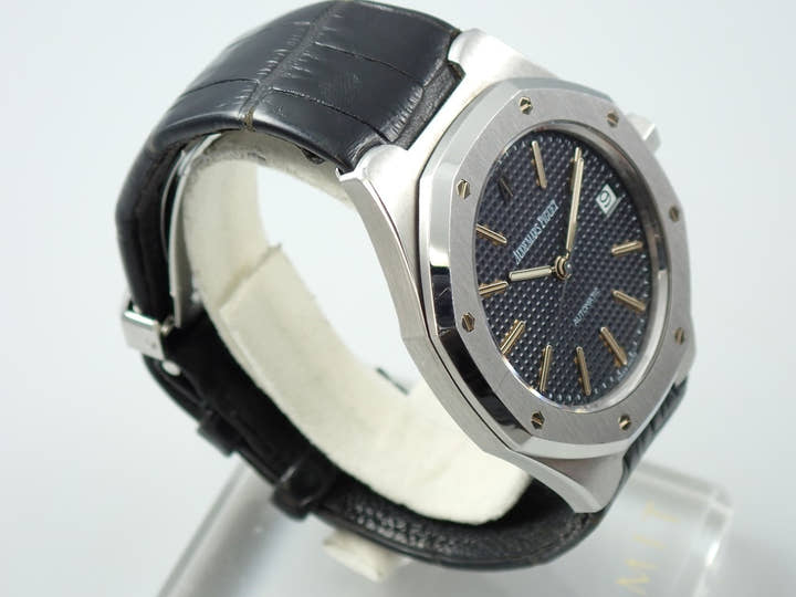 オーデマピゲ ロイヤルオーク キュイール Ref.14800ST ステンレススチール ブルー文字盤