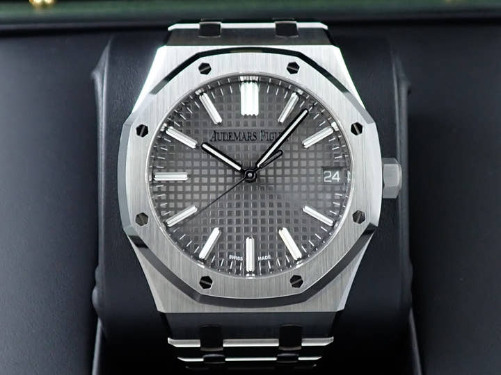 オーデマピゲ ロイヤルオーク Ref.15510ST.OO.1320ST.10 ステンレススチール グレー文字盤
