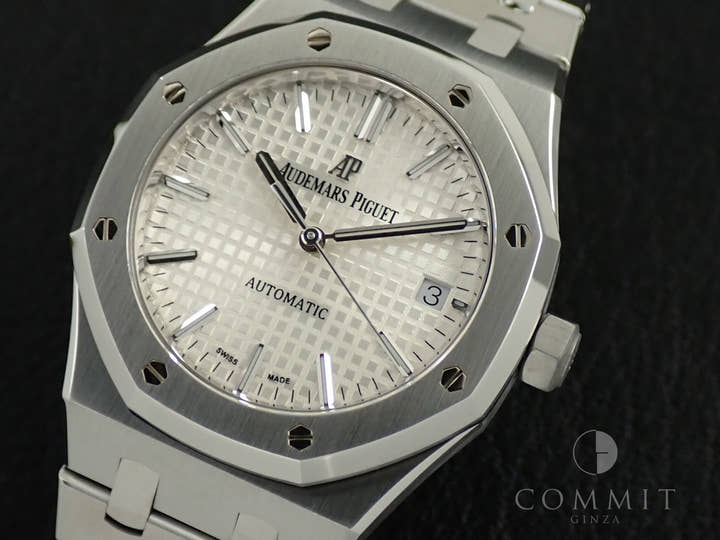 オーデマピゲ ロイヤルオーク Ref.15450ST.OO.1256ST.01 ステンレススチール シルバー文字盤
