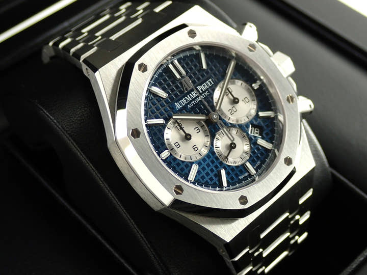 オーデマピゲ ロイヤルオーク クロノグラフ Ref.26331ST.OO.1220ST.01 ステンレススチール ブルー文字盤