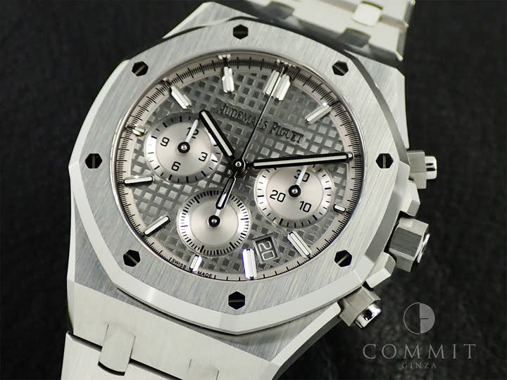 オーデマピゲ ロイヤルオーク クロノグラフ Ref.26715ST.OO.1356ST.02 ステンレススチール グレー文字盤