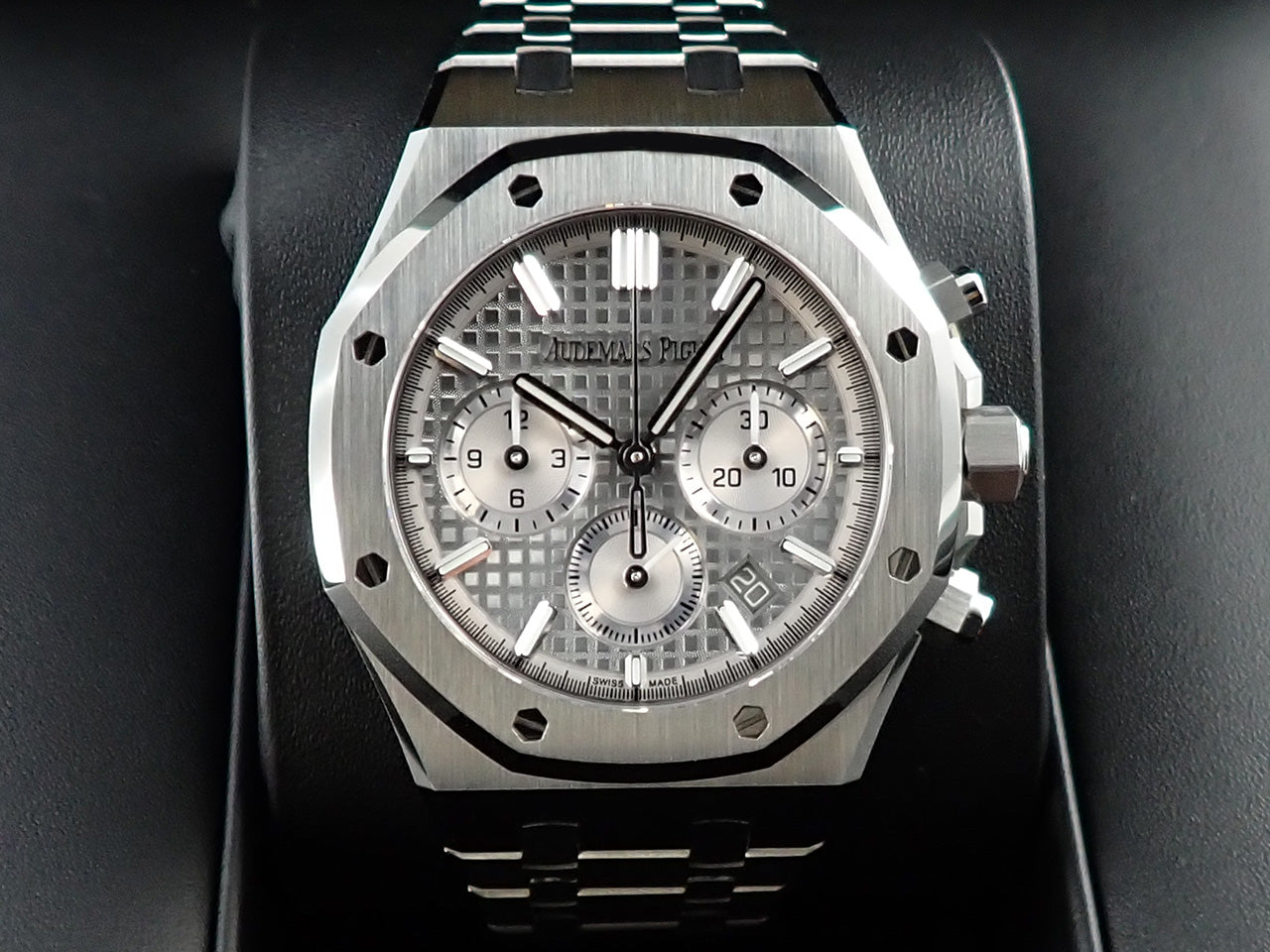 Audemars Piguet Royal Oak Chronograph Ref.26715ST.OO.1356ST.02 SS Grey Dial