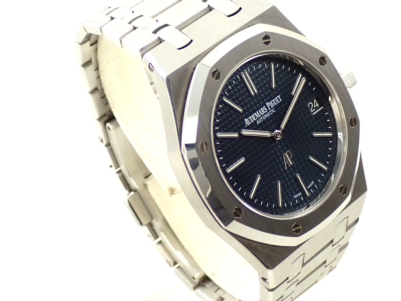 Audemars Piguet Royal Oak Extra-Thin Ref.15202ST.OO.1240ST.01.A Stainless Steel Blue Dial