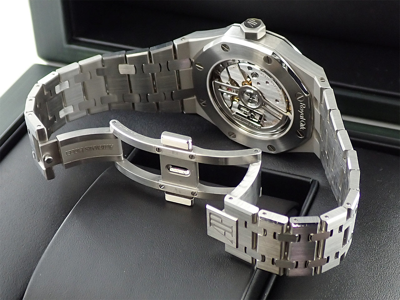 Audemars Piguet Royal Oak Automatic 50th Anniversary Ref.15550ST.OO.1356ST.02 SS Blue Dial