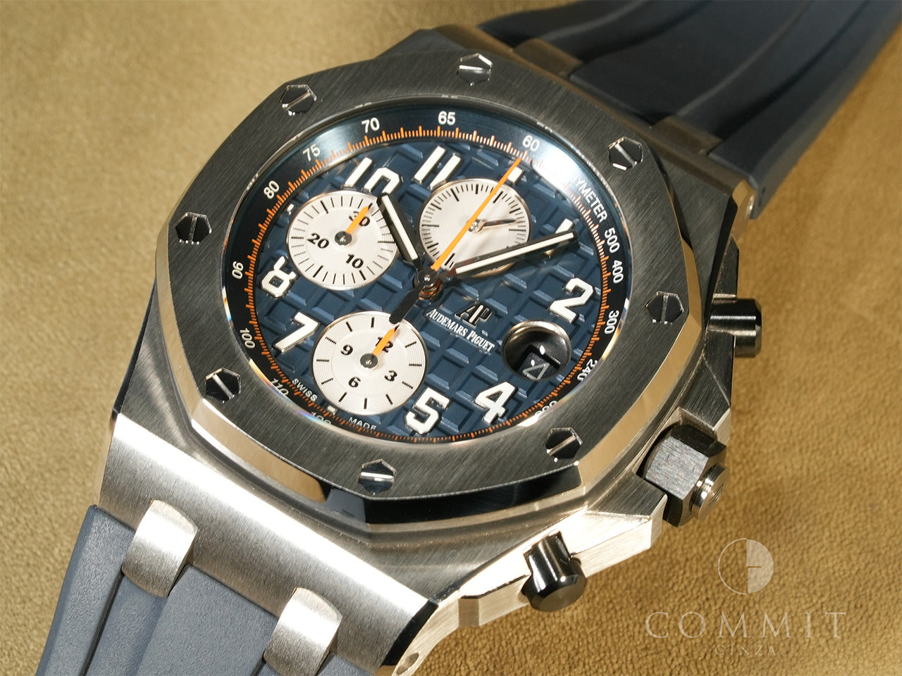 Audemars Piguet Royal Oak Offshore Chronograph Ref.26470ST.OO.A027CA.01 Stainless Steel Blue Dial