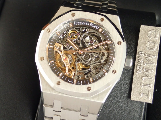 Audemars Piguet Royal Oak Double Balance Wheel Openwork Ref.15407ST.OO.1220ST.01