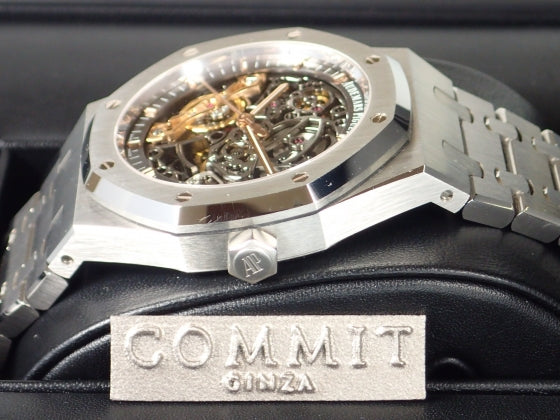 Audemars Piguet Royal Oak Double Balance Wheel Openwork Ref.15407ST.OO.1220ST.01