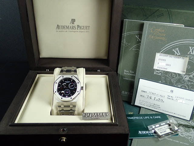 オーデマピゲ ロイヤルオーク Ref.26120ST.OO.1220ST.03 ブラック文字盤 中古 royal-oak-67