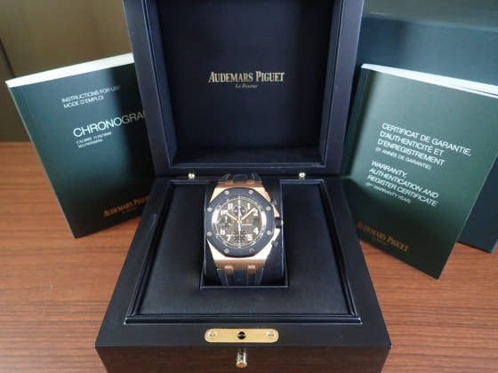 オーデマピゲ ロイヤルオーク Ref.26178OK.OO.D002CA.01 グレー文字盤 中古 royal-oak-9