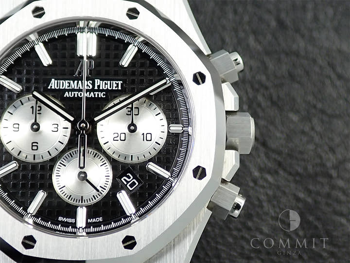 オーデマピゲ ロイヤルオーク クロノグラフ Ref.26331ST.OO.1220ST.02 ステンレススチール ブラック文字盤