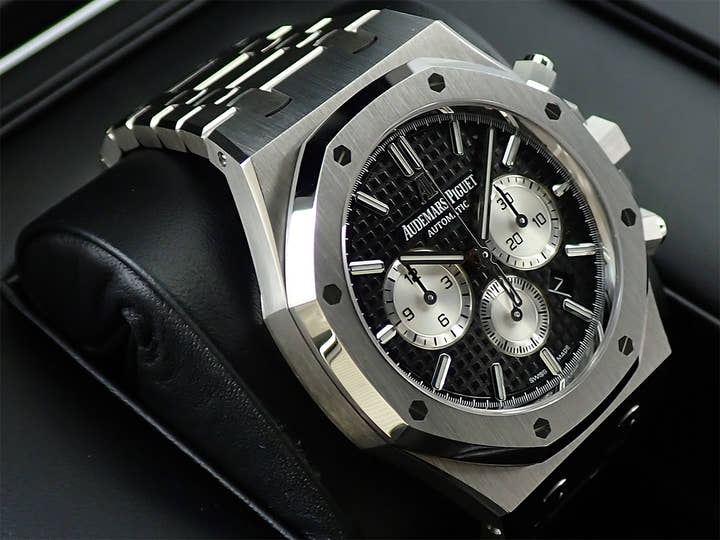オーデマピゲ ロイヤルオーク クロノグラフ Ref.26331ST.OO.1220ST.02 ステンレススチール ブラック文字盤