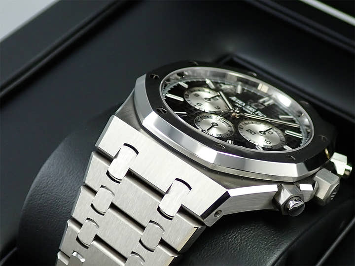 オーデマピゲ ロイヤルオーク クロノグラフ Ref.26331ST.OO.1220ST.02 ステンレススチール ブラック文字盤