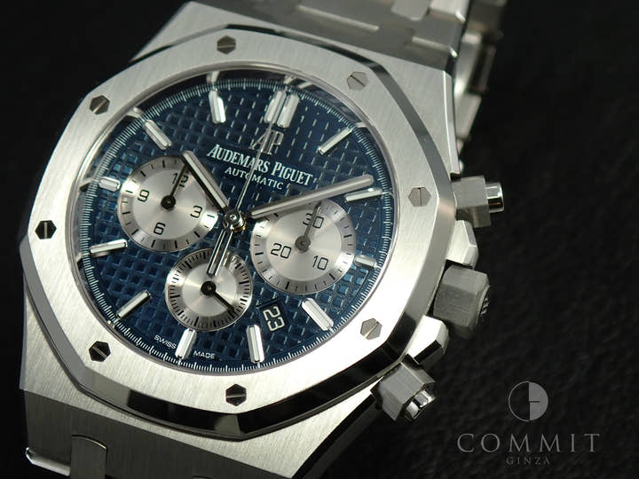 オーデマピゲ ロイヤルオーク クロノグラフ Ref.26331ST.OO.1220ST.01 ステンレススチール ブルー文字盤