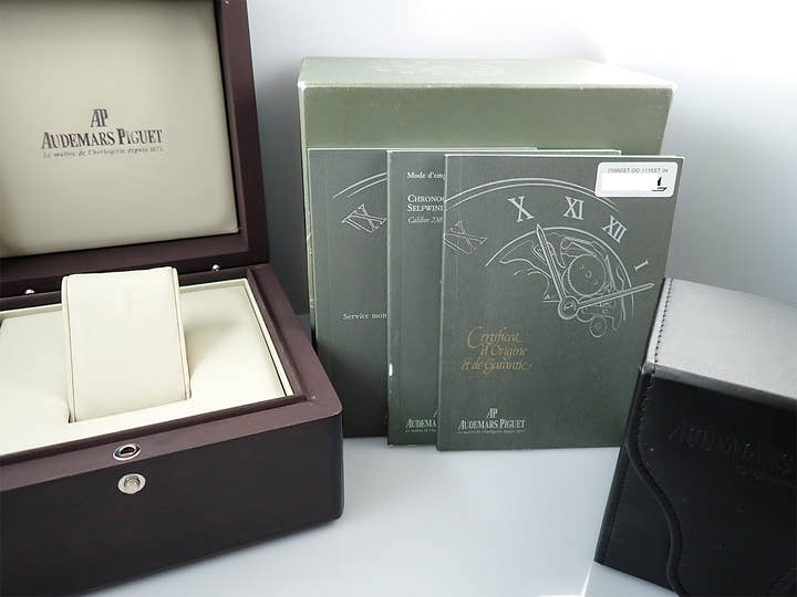オーデマピゲ ロイヤルオーク クロノグラフ Ref.25860ST.OO.1110ST.04 ステンレススチール ブルー文字盤